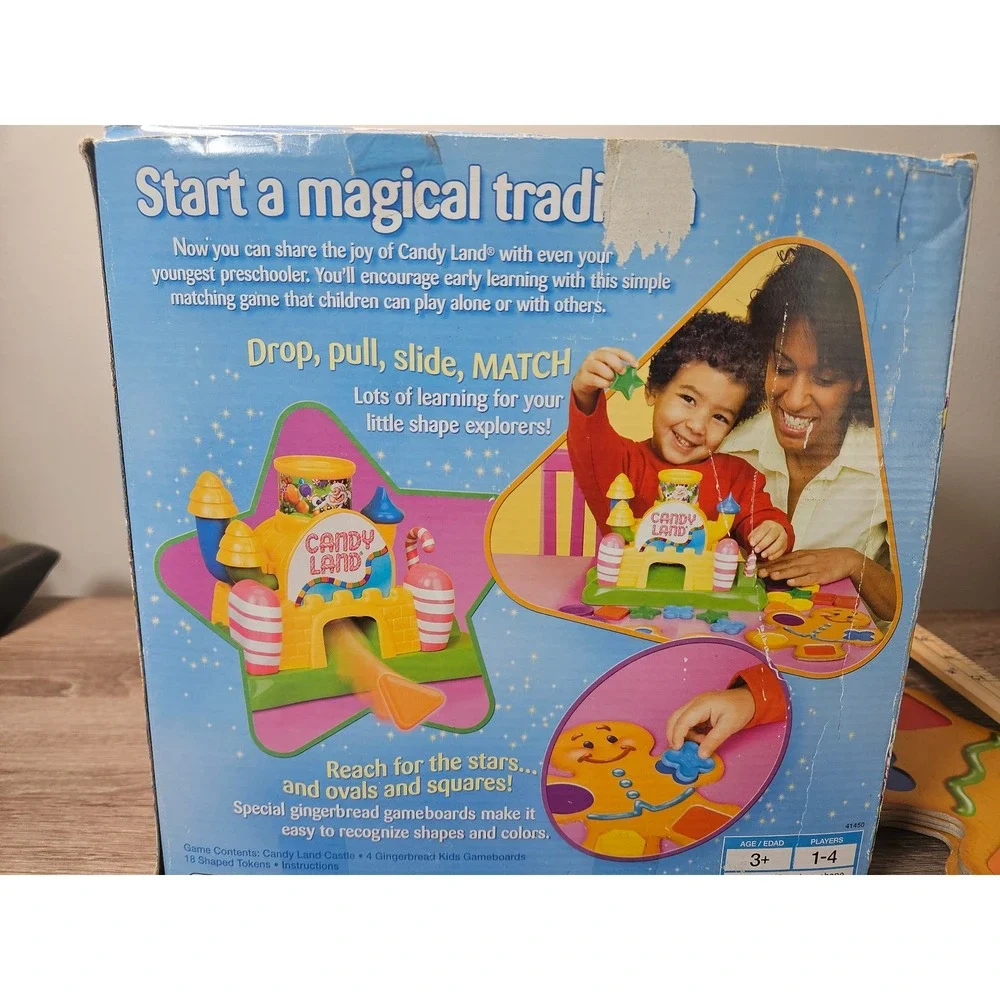 Candyland Castle Game Complete w/ Box Rare 2007 Milton Bradley